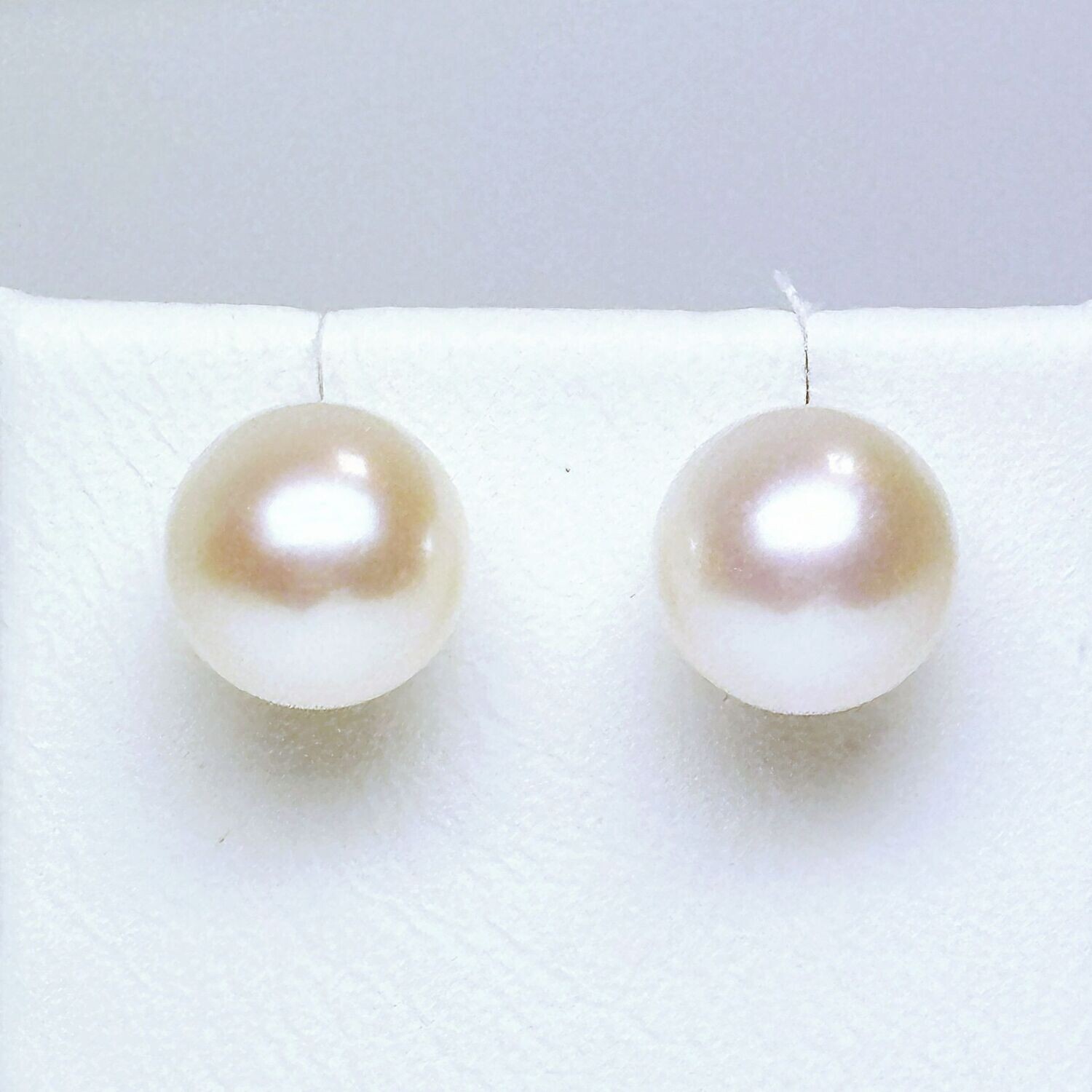 Boucles d'oreilles perles de culture d'eau douce