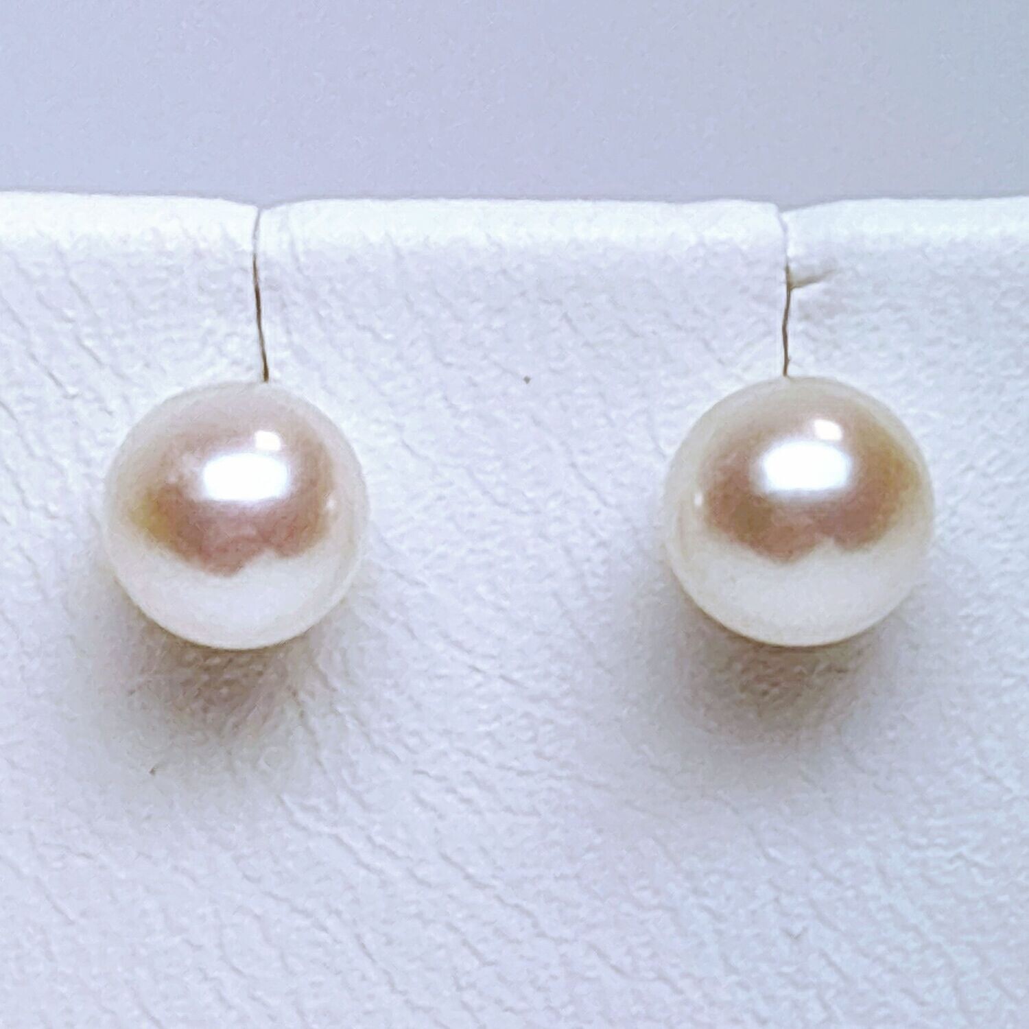 Boucles d'oreilles perles de culture d'eau douce