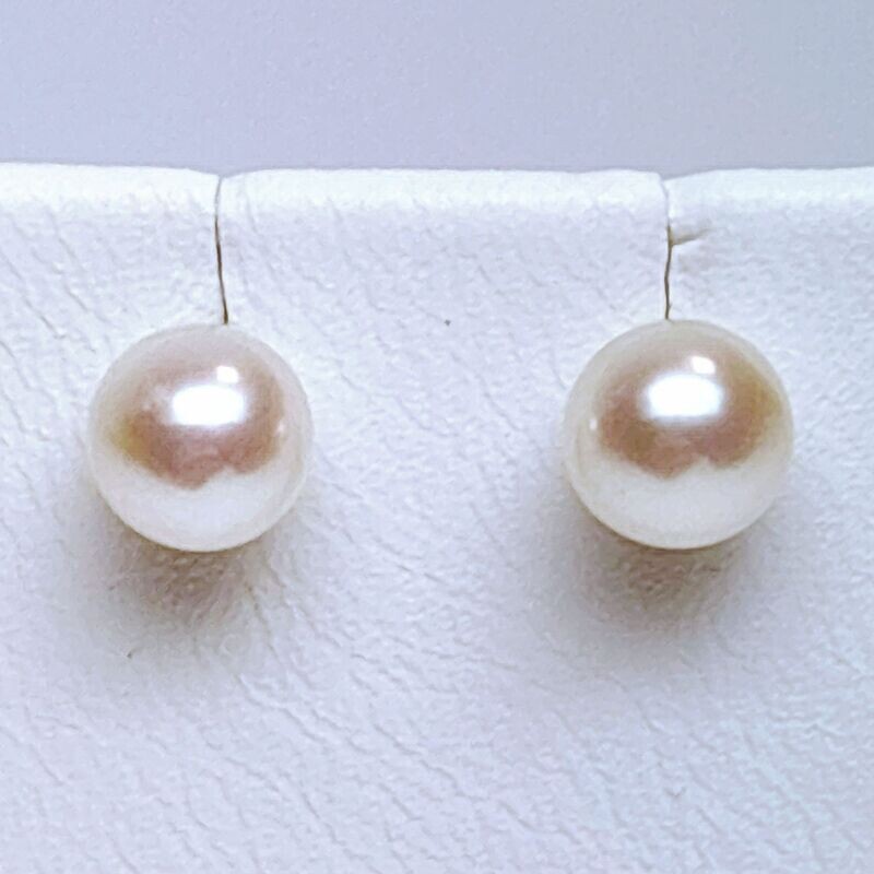 Boucles d'oreilles perles de culture d'eau douce
