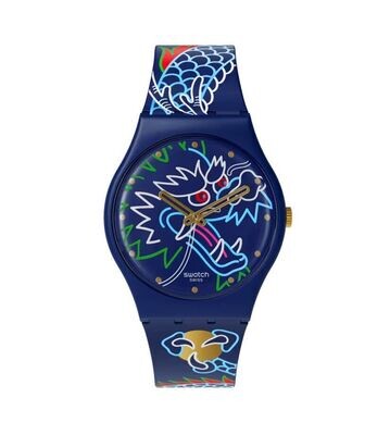 Montre SWATCH - DRAGON IN WAVES