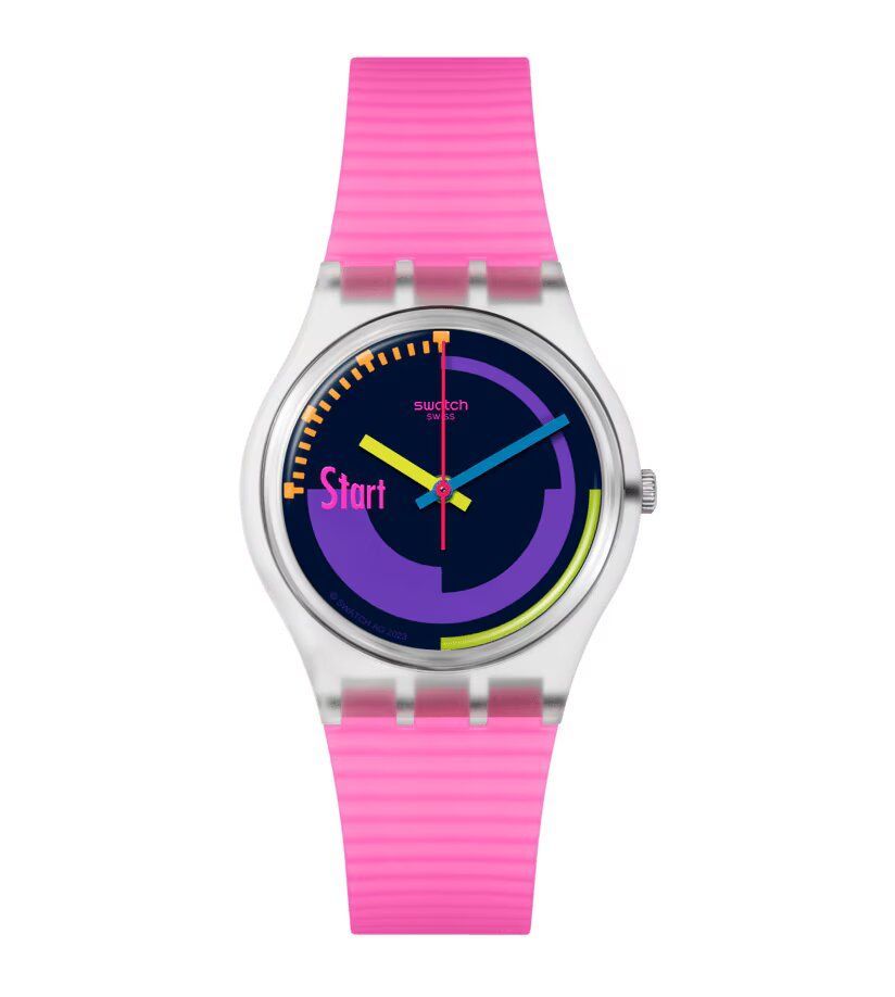 Montre SWATCH - SWATCH NEON PINK PODIUM
