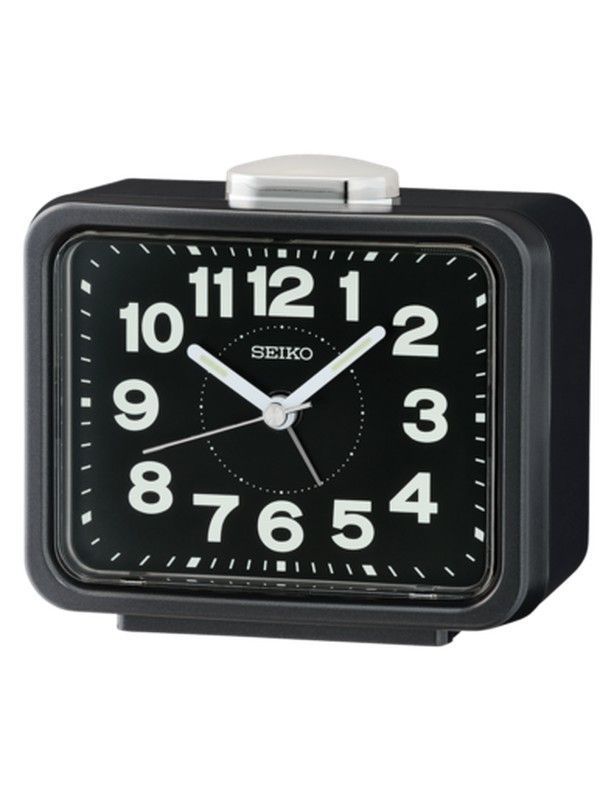 Seiko - Réveil classique noir