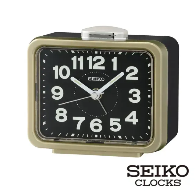 Seiko - Réveil classique doré