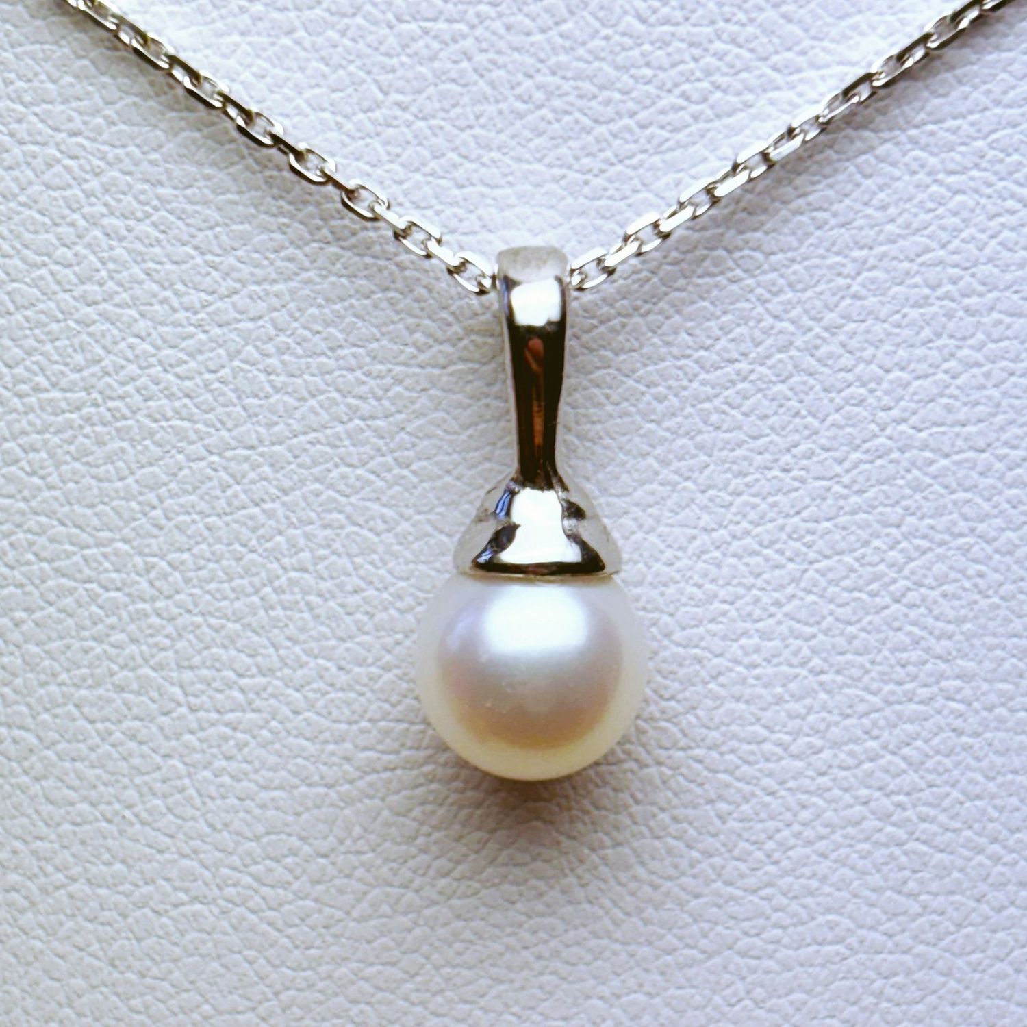 Pendentif perle de culture