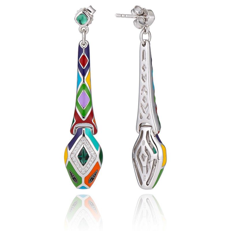 Una Storia - Boucles d'oreilles Serpent