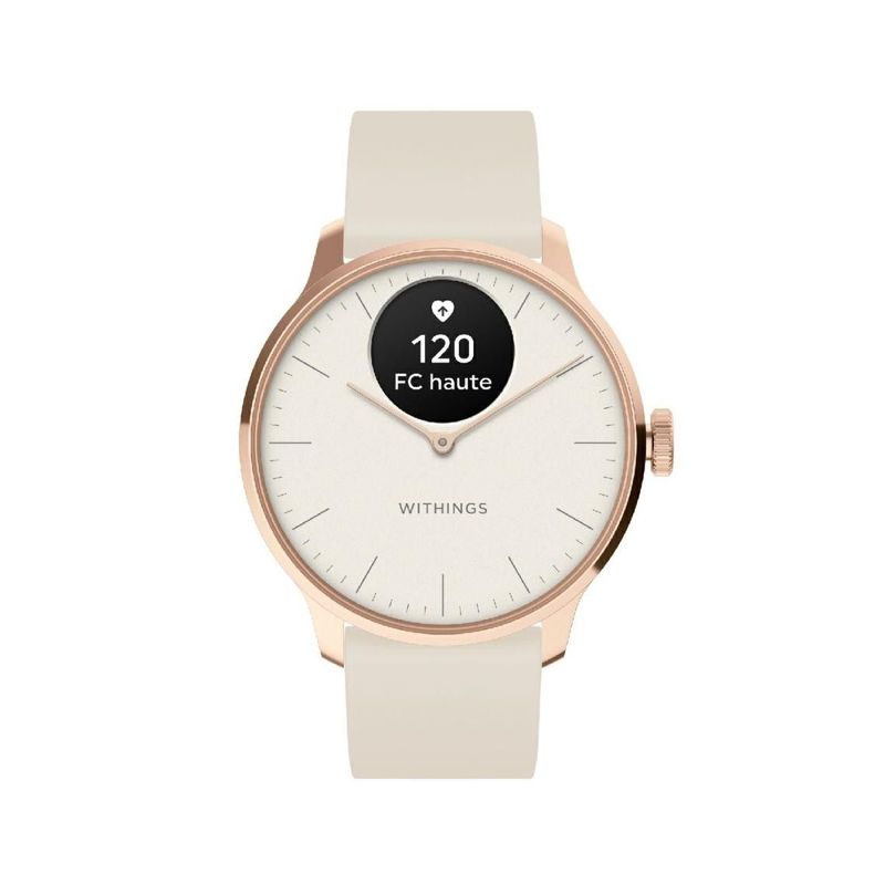 Montre connectée ScanWatch Light - Sable et rose gold