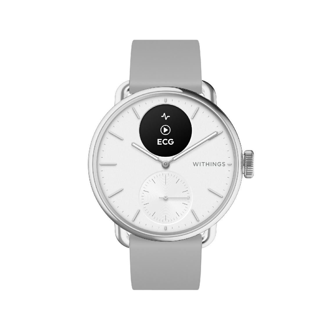 Montre connectée ScanWatch 2 - Blanche nacrée
