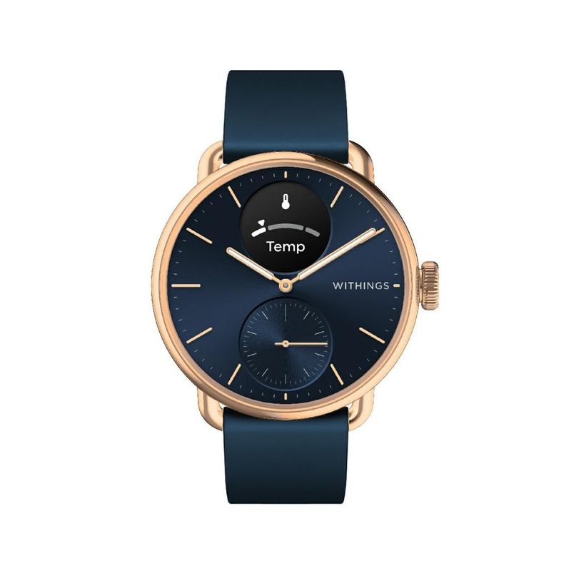 Montre connectée ScanWatch 2 - Bleue et rose gold