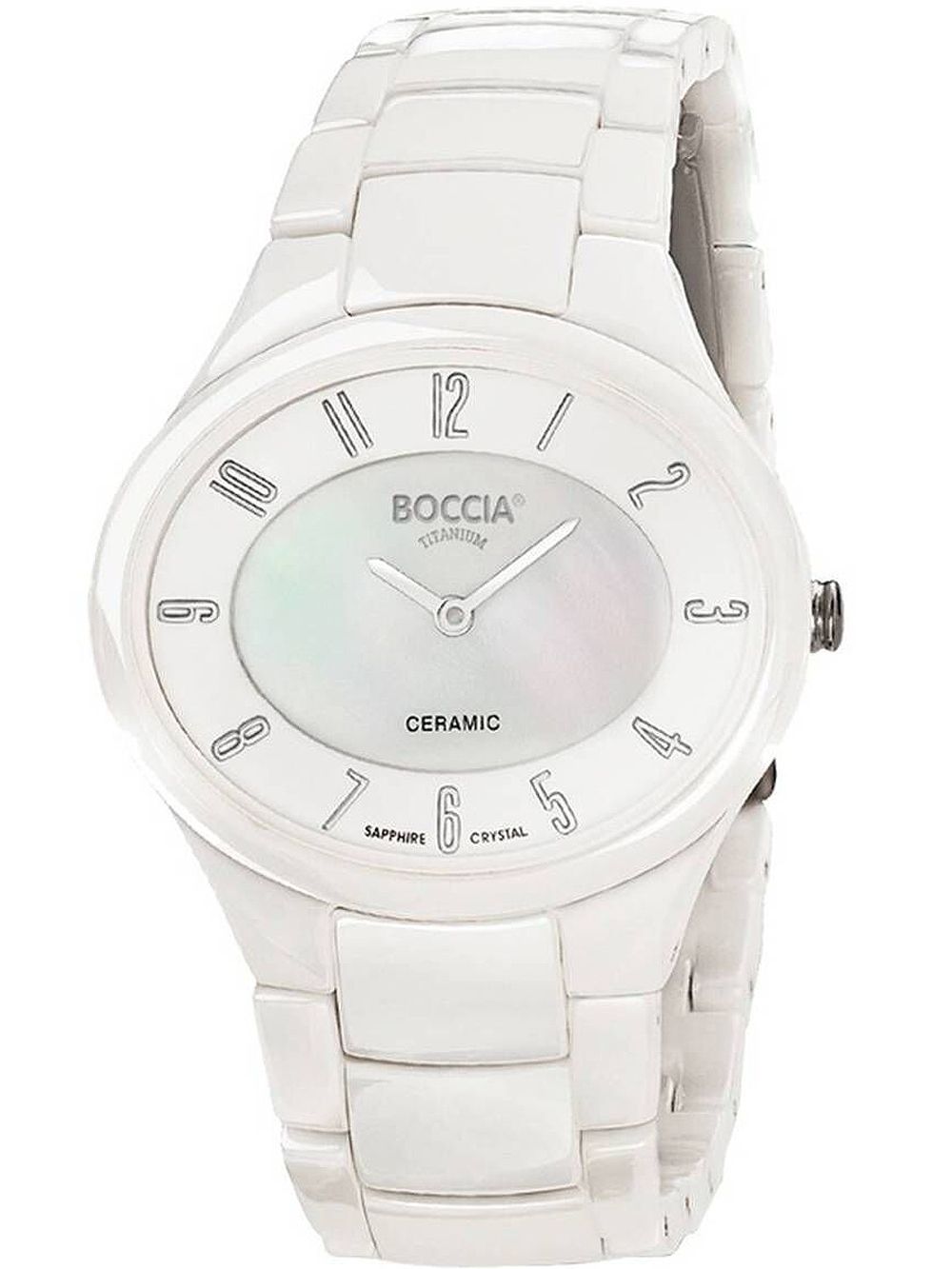 Boccia - Montre titane et céramique