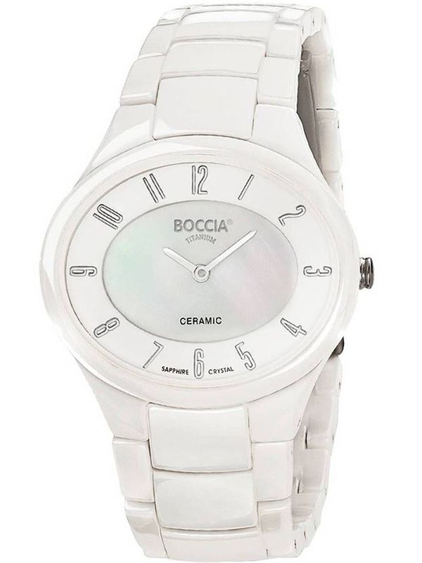 Boccia - Montre titane et céramique