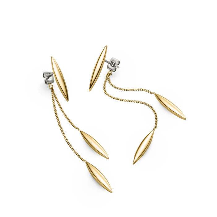 Boccia -  Boucles d'oreilles pendantes dissociables