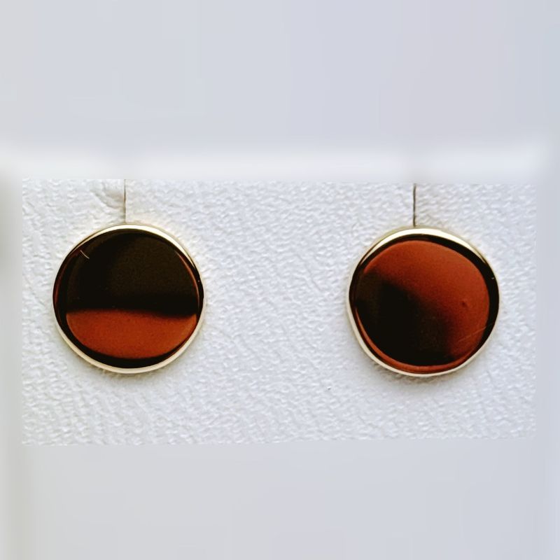 Boucles d'oreilles MC or jaune