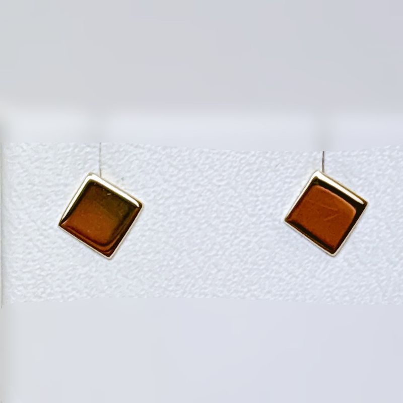 Boucles d'oreilles MC or jaune