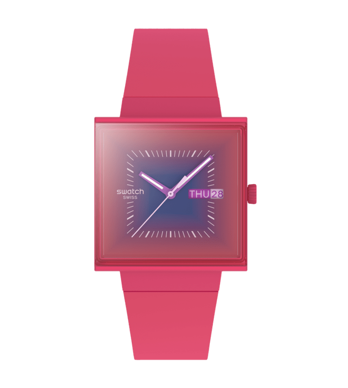 Montre SWATCH - Squarely Berry