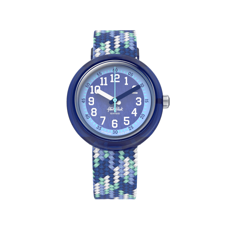 Flik Flak - Braid In Blue