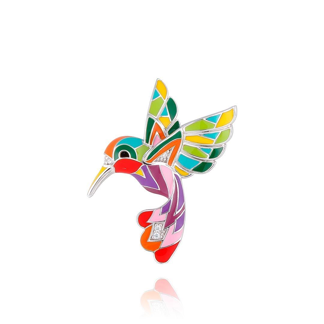Una Storia - Pendentif Colibri