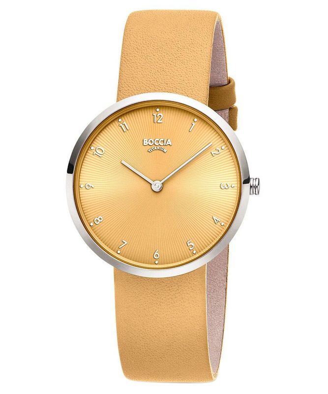 Boccia - montre titane cuir