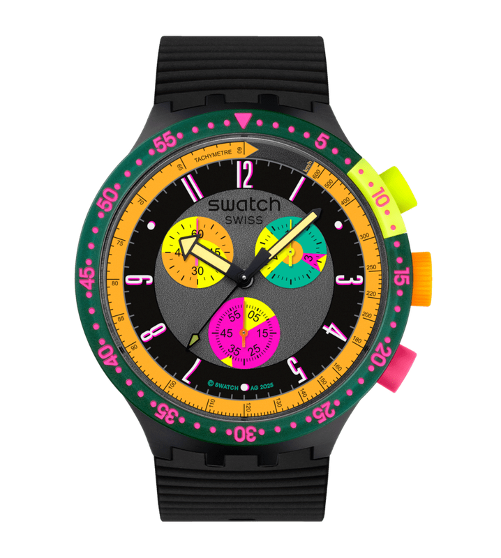 Montre SWATCH - Swatch neon sépia