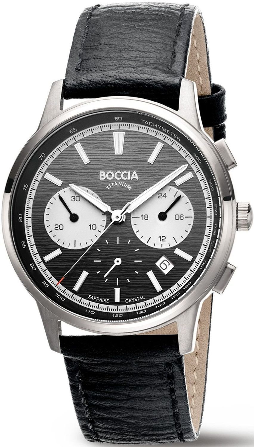Boccia - Montre titane chronographe