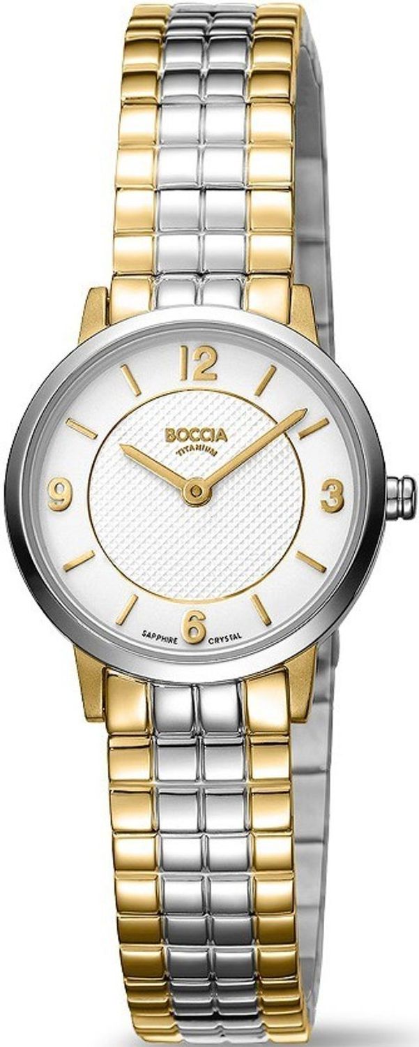 Boccia - Montre titane bicolore