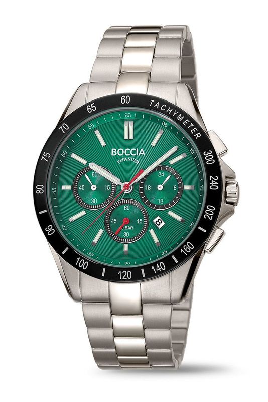 Boccia - Montre titane chronographe