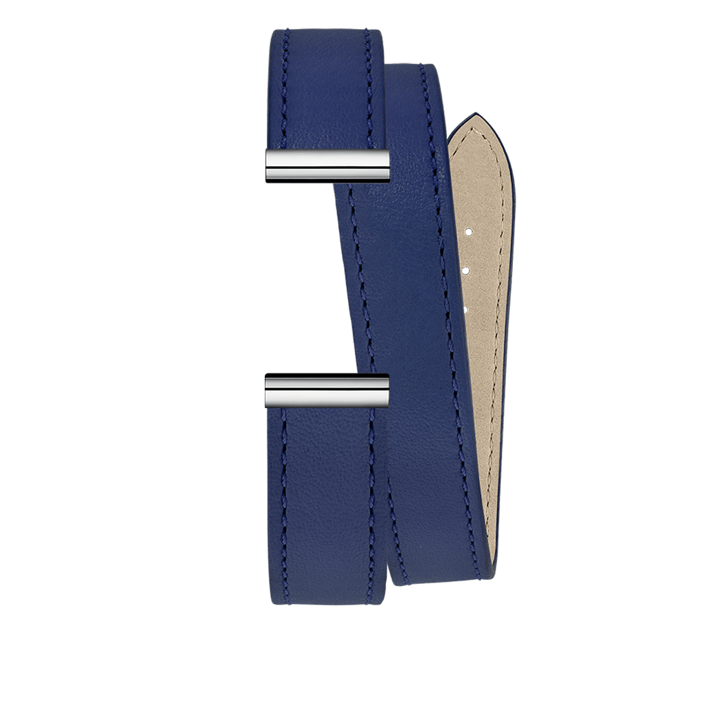 Herbelin - Bracelet BLEU MARINE DOUBLE Herbelin - Bracelet BLEU MARINE DOUBLE
