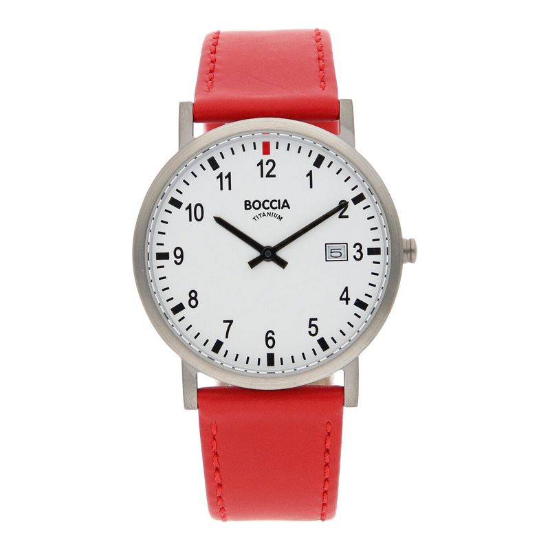 Boccia - Montre titane et cuir