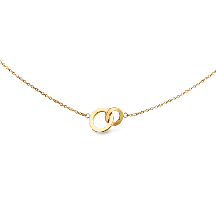 Boccia - Collier anneaux entrelacés