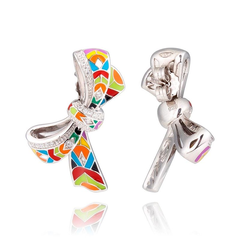 Una Storia - Boucles d'oreilles Noeud