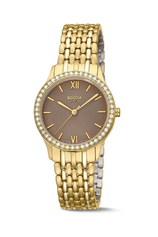 Boccia - Montre titane doré