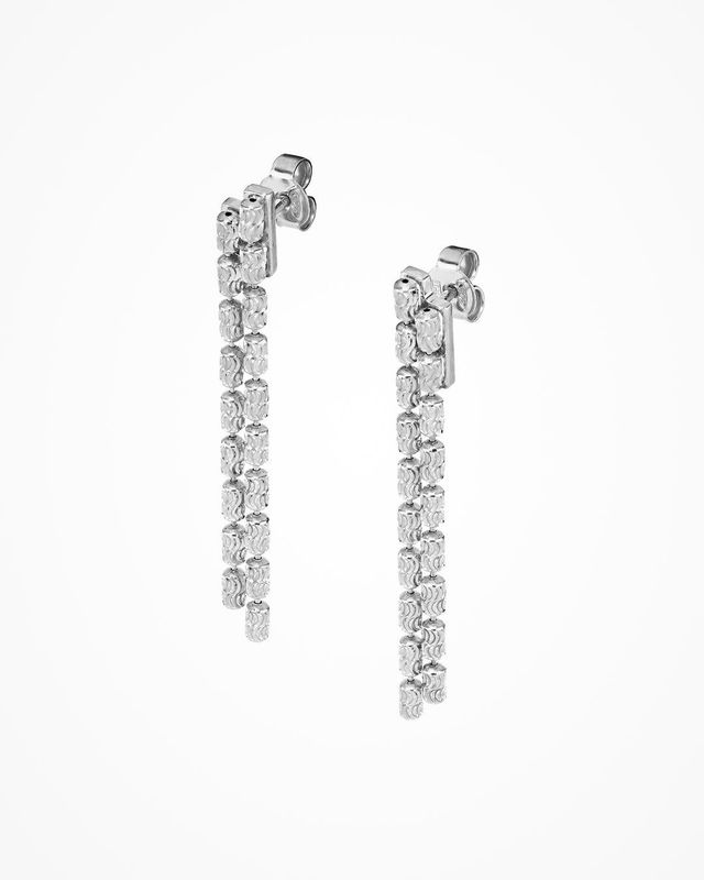 Desmos - Boucles d'oreilles Design Typhoon 2 rangs