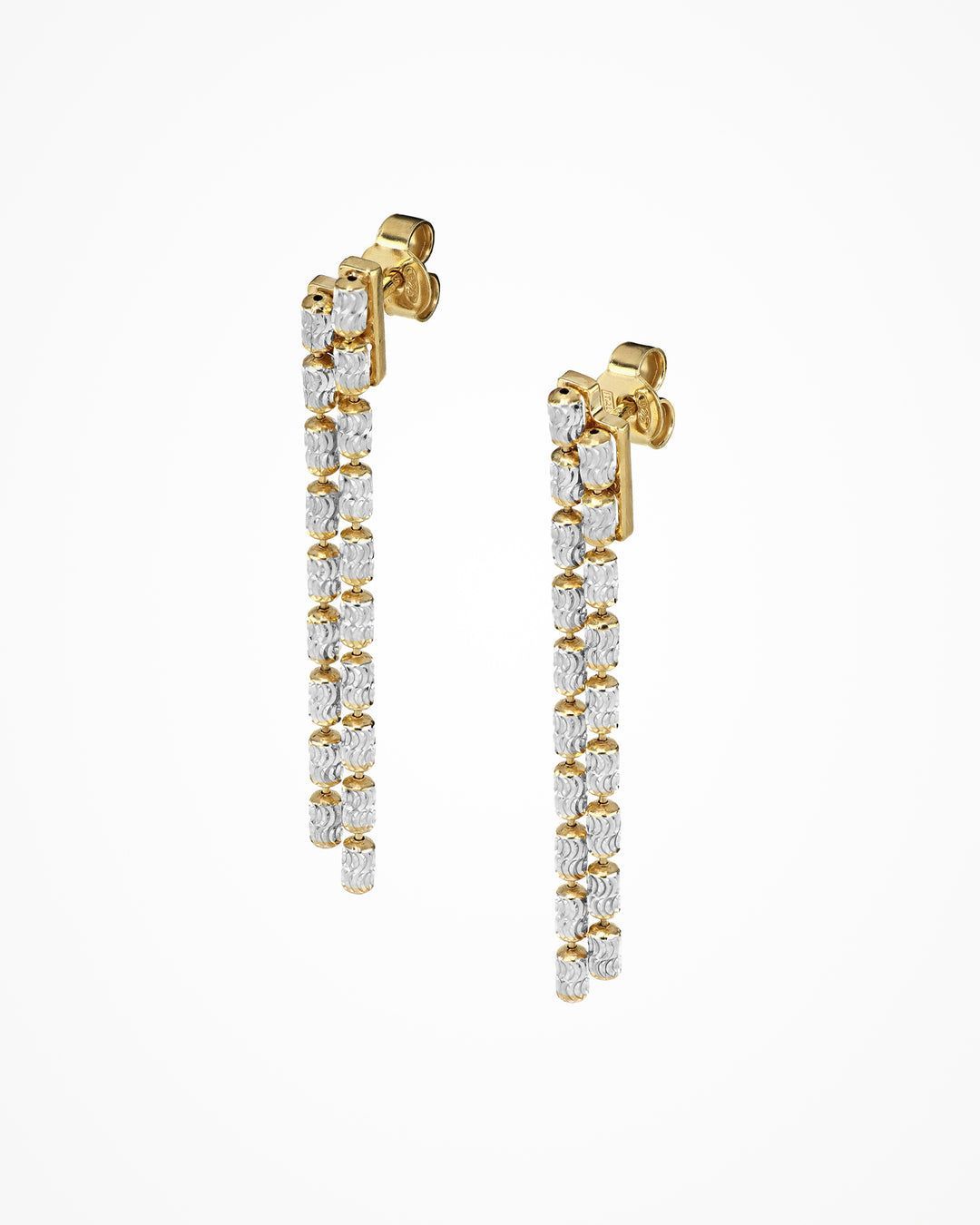 Desmos - Boucles d'oreilles Design Typhoon 2 rangs