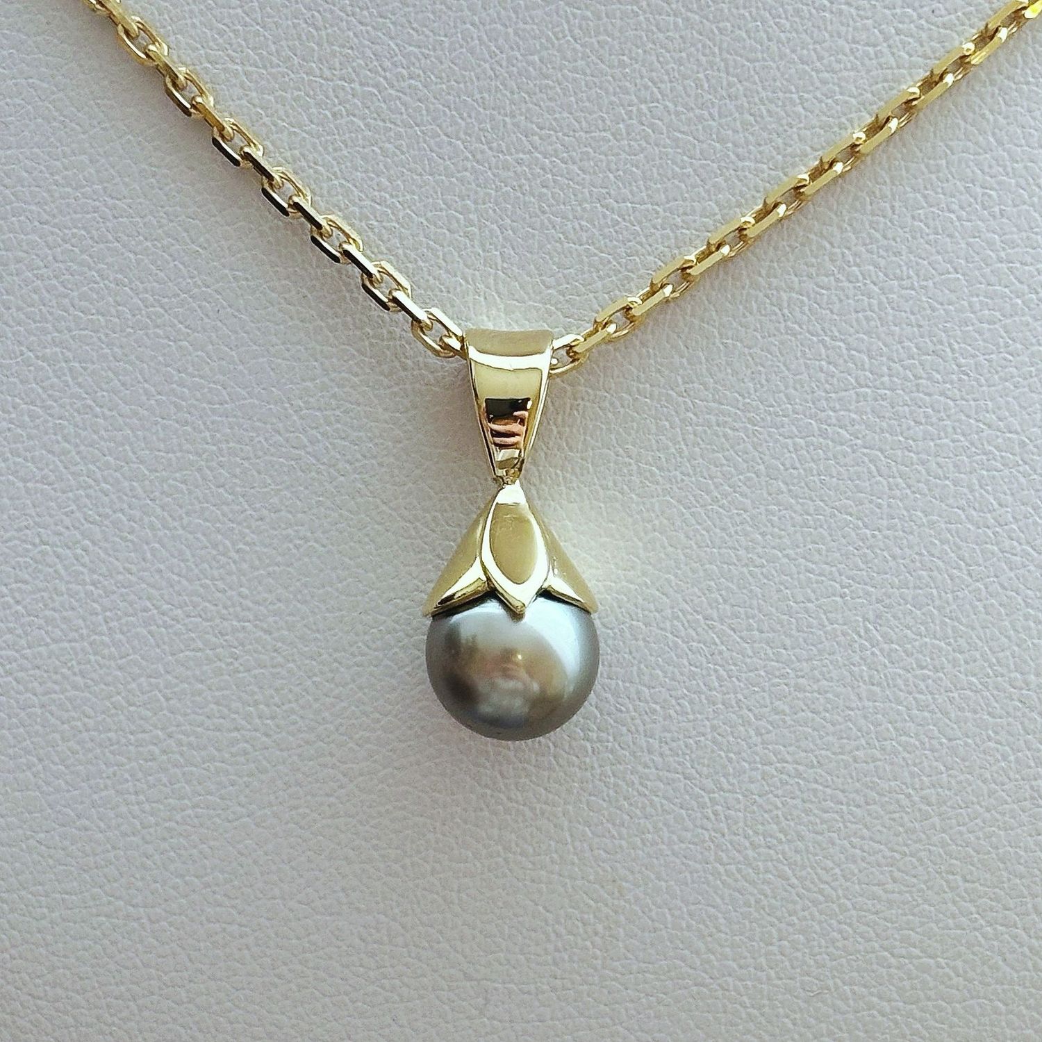 Pendentif perle de tahiti