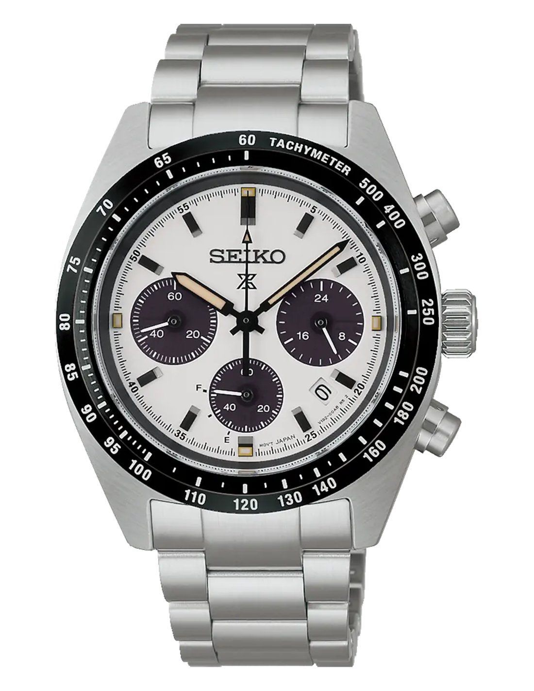 Seiko - Homme Prospex chronographe solaire Speedtimer