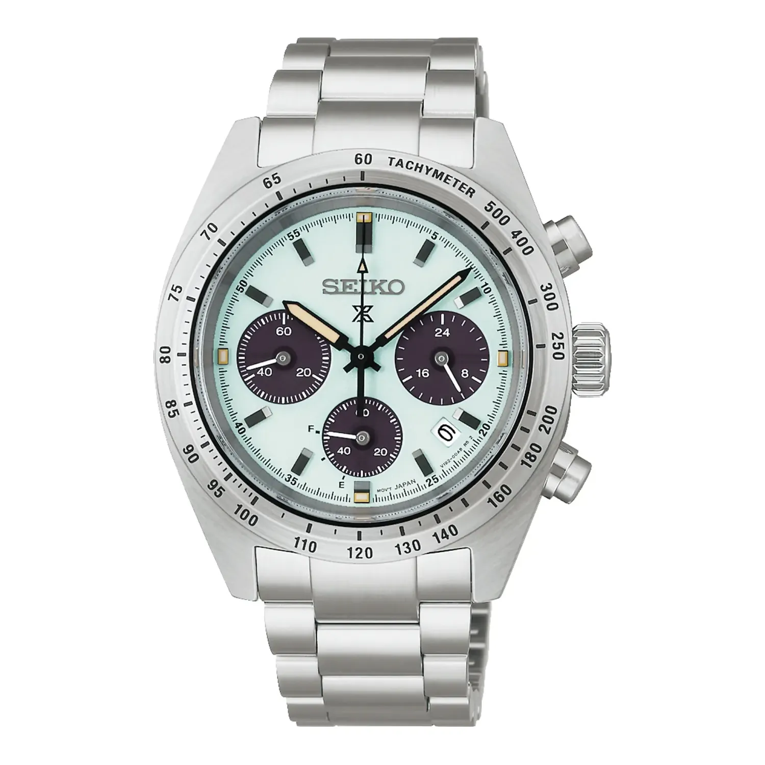 Seiko - Homme Prospex chronographe solaire Speedtimer