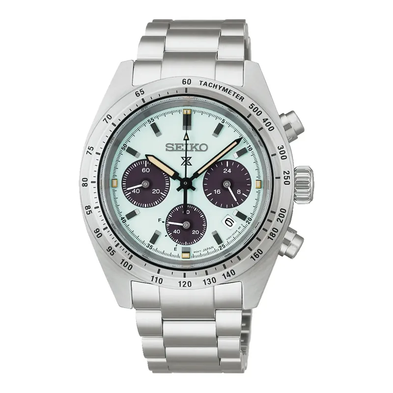 Seiko - Homme Prospex chronographe solaire Speedtimer