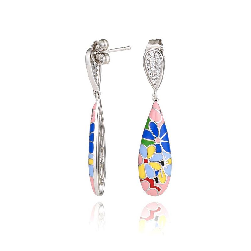 Una Storia - Boucles d'oreilles Majorelle