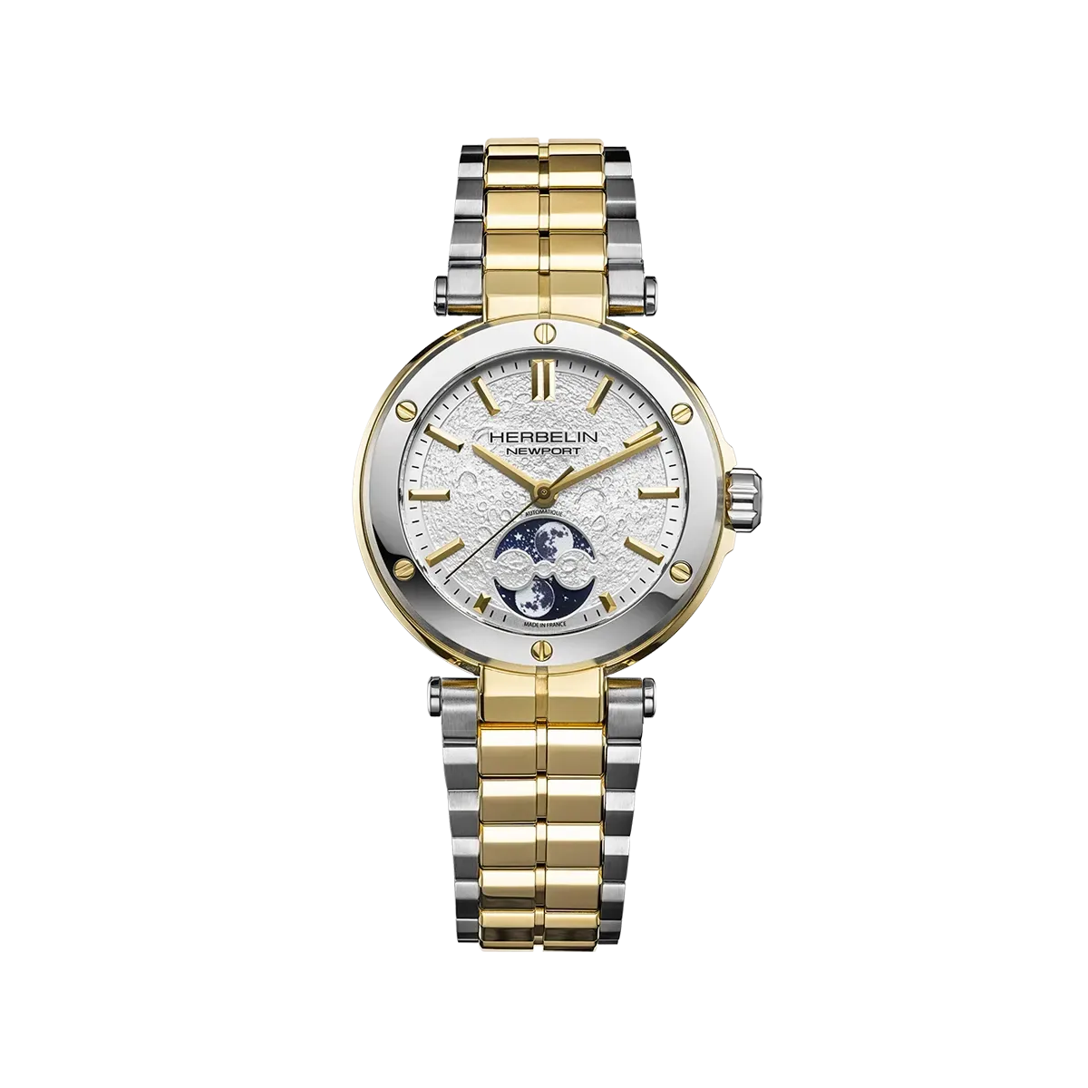 Herbelin - NEWPORT AUTOMATIQUE LADY PHASE DE LUNE Herbelin - NEWPORT AUTOMATIQUE LADY PHASE DE LUNE