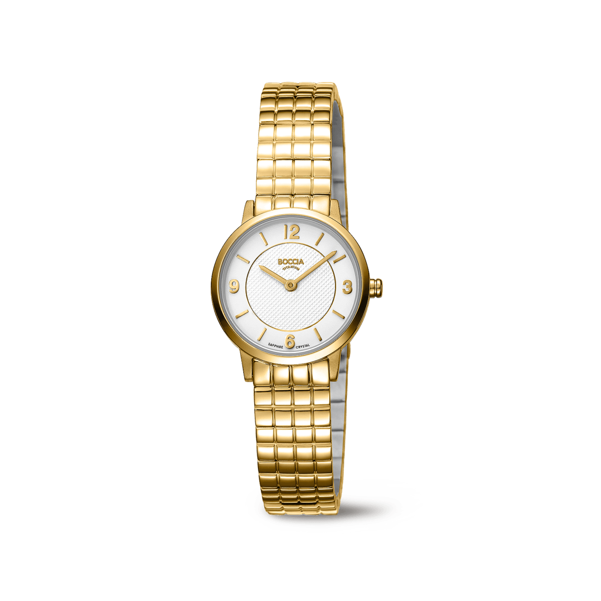 Boccia - Montre titane doré Boccia - Montre titane doré