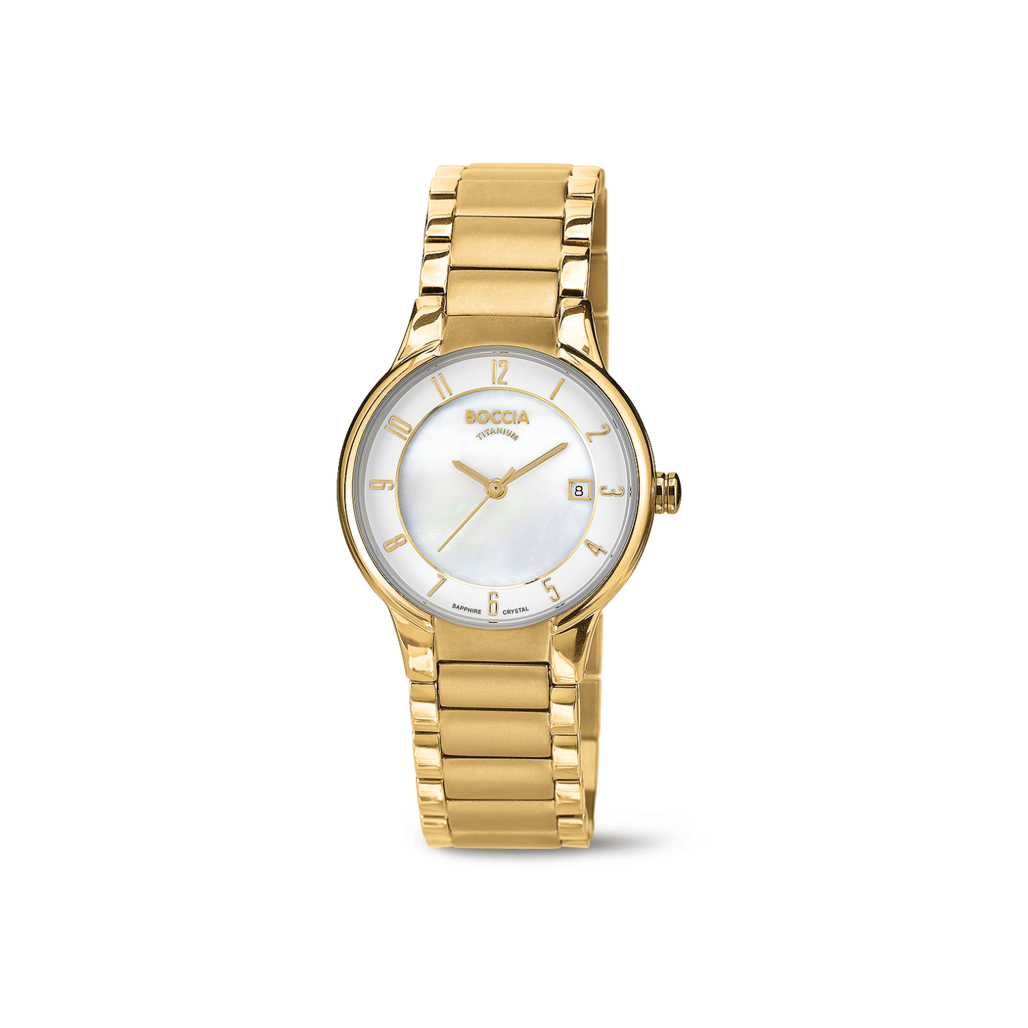 Boccia - Montre titane doré Boccia - Montre titane doré