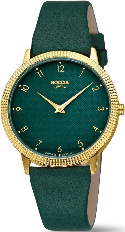 Boccia - Montre titane doré
