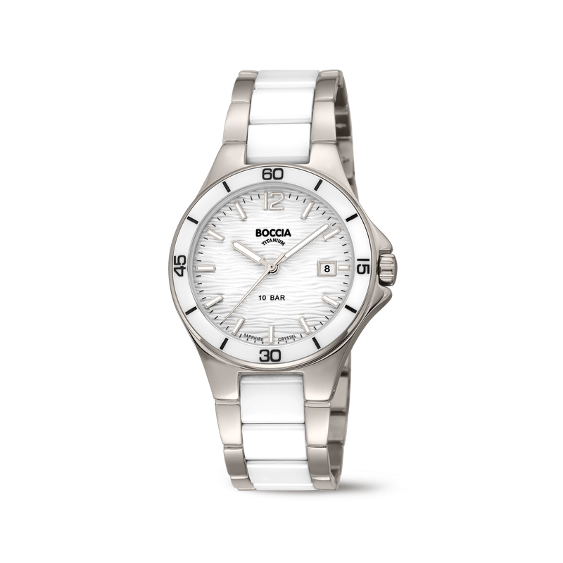 Boccia - Montre titane et céramique