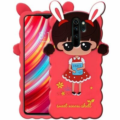 3D Doll Kitty Case Cover Compatible with Redmi Note 8 Pro - (Soft Rubber Silicone Cute Doll Design Hello Kitty Back Cover for Redmi Note 8 Pro) - Baby Pink 3D Doll Kitty Case Cover Compatible with Redmi Note 8 Pro - (Soft Rubber Silicone Cute Doll Design Hello Kitty Back Cover for Redmi Note 8 Pro) - Baby Pink