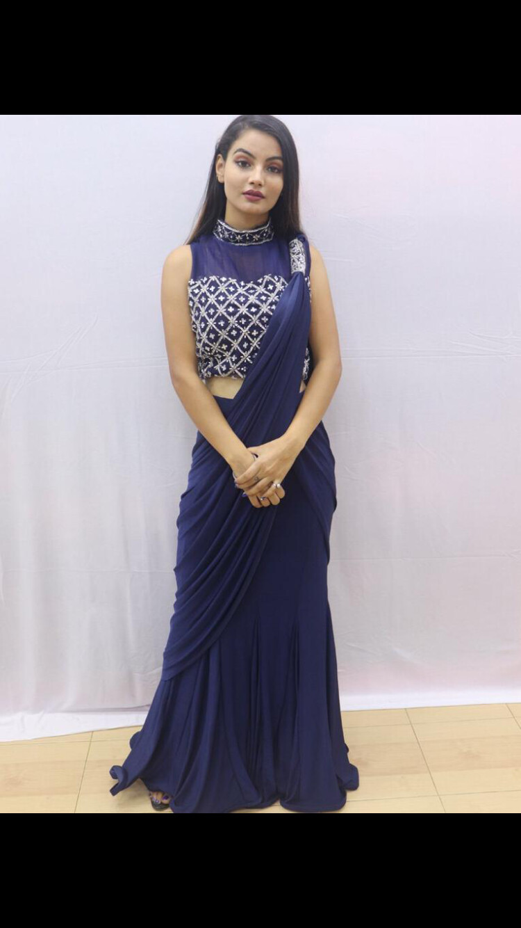 Latest designer lehenga style ready to wear one-minute saree