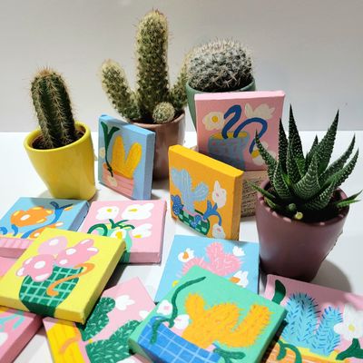 fluid blooms magnets