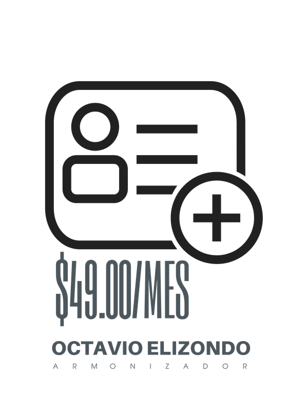 MEMBRESÍA MENSUAL $49 ($576/AÑO). Acceso a contenido exclusivo, descuentos en productos.