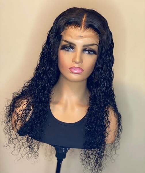 Pre-Plucked Curly Wig