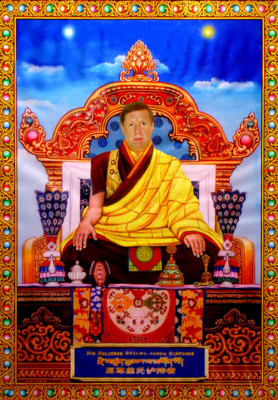 Buddha Maitreya the Chirst's Nepal Monasteries - Altar Print