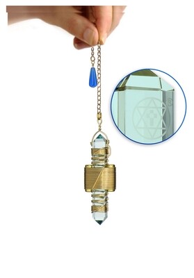Buddha Maitreya the Christ 2.5&quot; Etheric Weaver in Goldfill wire wrap - Choice of 5 Colors