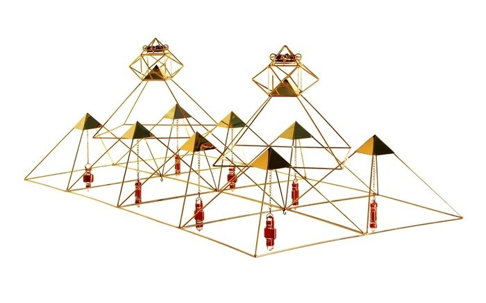 Buddha Maitreya the Christ Pyramid Grid - Large